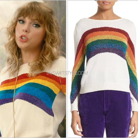 Marc Jacobs Sweaters - Marc Jacobs Rainbow Sweater ASO Taylor Swift, M